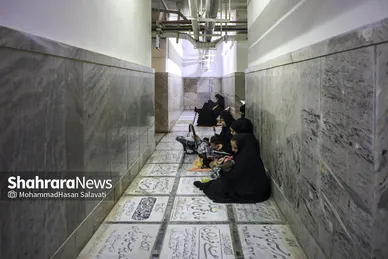 گزارش تصویری | مراسم احیای دومین شب قدر در حرم مطهر امام رضا (ع)