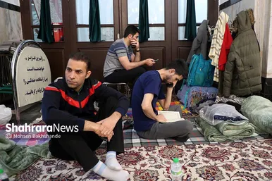 گزارش تصویری | آیین معنوی اعتکاف در حرم مطهر رضوی