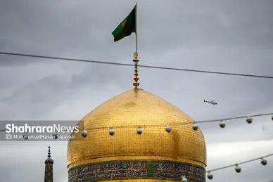 تحویل سال ۱۴۰۳ در حرم مطهر امام رضا (ع) و خیابان‌های منتهی به حرم
