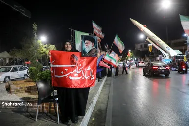 گزارش تصویری | وداع با پیکر سردار شهید حسین ظریفی در دویست‌ودهمین شب اجتماع مشهدی‌ها