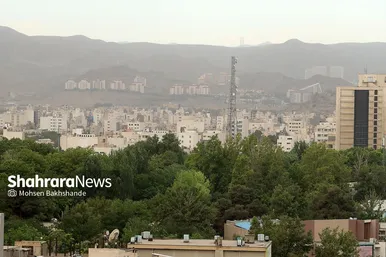 گرد و خاک صبح‌گاهی در مشهد