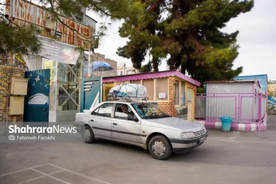 گزارش تصویری | اسکان زائران نوروزی در مدارس مشهد