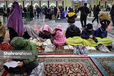 گزارش تصویری | مراسم احیای دومین شب قدر در حرم مطهر امام رضا (ع) -۲