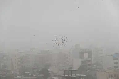الودگی شدید هوا در مشهد