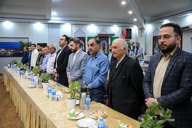 نشست خبری موسی الرضا حاجی بگلو سخنگوی شورای اسلامی شهر مشهد