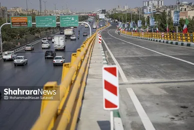 گزارش تصویری | بهره‌برداری از دوربرگردان غیرهمسطح شرقی ابوطالب مشهد