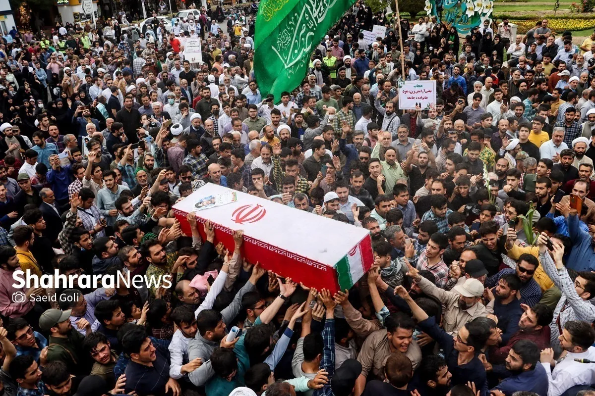 پیکر مطهر ۱۴ شهید گمنام دفاع مقدس در استان خراسان رضوی تشییع می‌شود