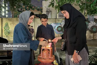 گزارش تصویری |حال و هوای شام غریبان در مشهدالرضا (ع)