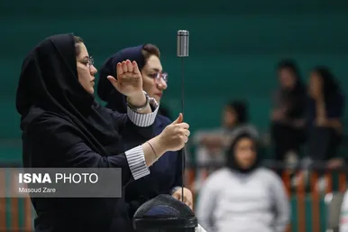 گزارش تصویری | لیگ برتر شمشیر بازی بانوان - یزد