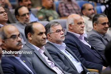مراسم معارفه محمدرضا قلندر شریف، شهردار مشهد مقدس
