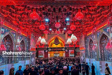 گزارش تصویری | حال و هوای کربلای معلی در شب جمعه ، شب زیارتی سیدالشهدا (ع)، در آستانه اربعین حسینی