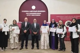 نمایش آثار هنرمندان ایرانی در ارمنستان