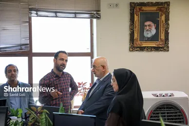 بازدید اعضای شورای اسلامی شهر مشهد از روزنامه شهرآرا