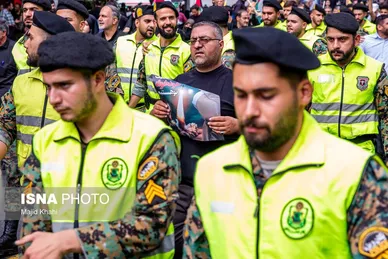 عکس‌هایی از مراسم تشییع پیکر شهید اسماعیل هنیه در تهران - ۱