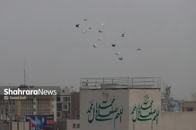 هجوم ریزگرد‌ها از ترکمنستان به مشهد (۲۵ خرداد ۱۴۰۱)