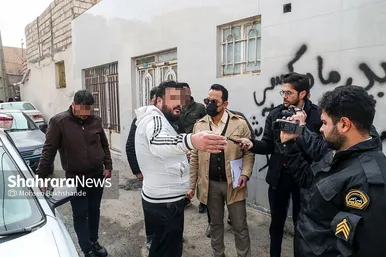 گزارش تصویری | قتل شبانه یک جوان در بولوار حر