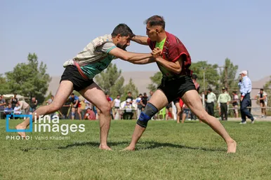 گزارش تصویری | مسابقات «کشتی با چوخه»
