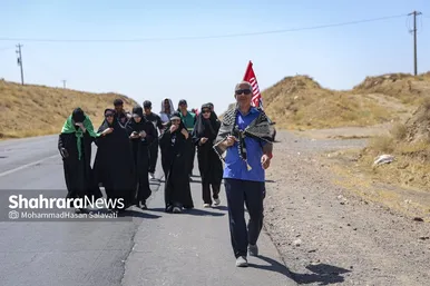 گزارش تصویری | آغاز موج پیاده‌روی زائران به مشهد در آستانه شهادت امام رضا(ع)