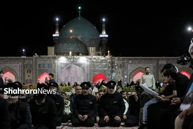 گزارش تصویری | بزرگداشت شهدای اقتدار ایران در حرم امام رضا علیه‌السلام