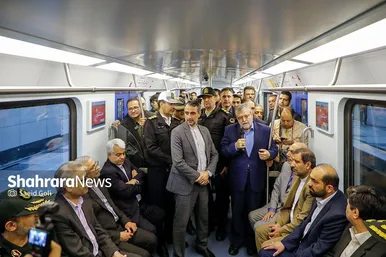 آغاز عملیات تست نهایی مسیر و ایستگاه‌های فاز یک خط سه مترو مشهد