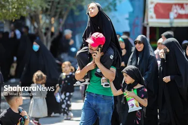 عکس‌هایی از مراسم جاماندگان اربعین در مشهد (۴ شهریور ۱۴۰۳)