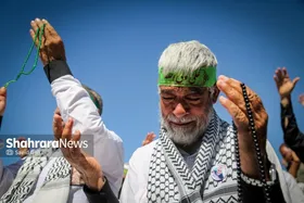استقبال از طولانی&zwnj;ترین کاروان پیاده&zwnj;روی اربعین در مشهد مقدس