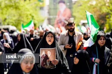 گزارش تصویری | مراسم اربعین رهبر شهید انقلاب در تهران