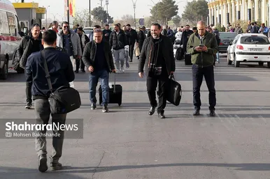گزارش تصویری | استقبال از تیم ستارگان ۹۸ در فرودگاه مشهد