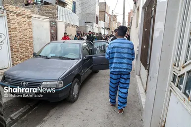 گزارش تصویری | قتل شبانه یک جوان در بولوار حر
