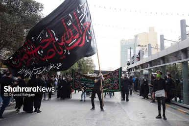 عزاداری روز شهادت امام رضا علیه اسلام در مشهد
