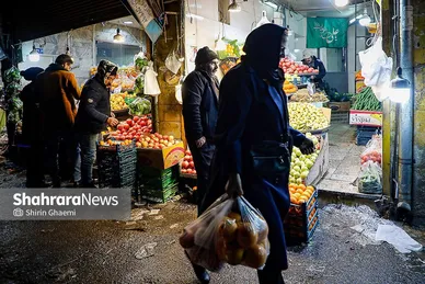 گزارش تصویری | بازار شب یلدا در مشهد