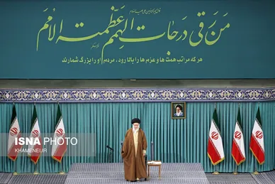 دیدار قهرمانان ورزشی و مدال‌آوران بازی‌های آسیایی و پارا آسیایی با رهبر انقلاب