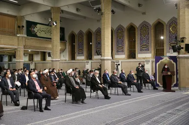 دیدار نخبگان و استعدادهای برتر علمی با رهبر معظم انقلاب