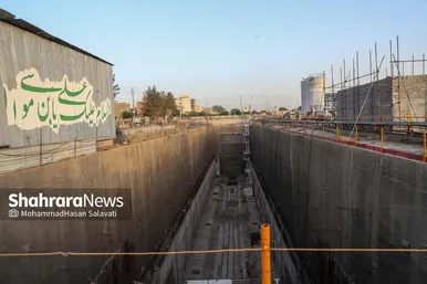 عملیات انتقال دستگاه TBM حفاری قطار شهری