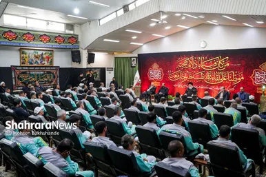 گزارش تصویری | دیدار کاروان اعزامی شهرداری مشهد به اربعین با نماینده ولی فقیه در خراسان رضوی
