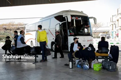 موج بازگشت مسافران نوروزی از مشهد