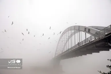 ایران زیباست | اهواز در مه