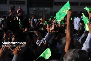 جشن مردمی بیعت با امام زمان (عج) در مشهد