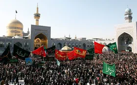 افزایش تمهیدات حفاظتی در حرم مطهر به مناسبت دهه پایانی صفر