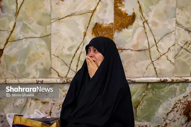 گزارش تصویری | مراسم چهلمین روز شهادت رهبر شهید انقلاب اسلامی در حرم مطهر رضوی