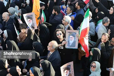 گزارش تصویری | مراسم تشییع پیکر شهدای مدافع امنیت در مشهد (۲۲ دی ۱۴۰۴) - ۴
