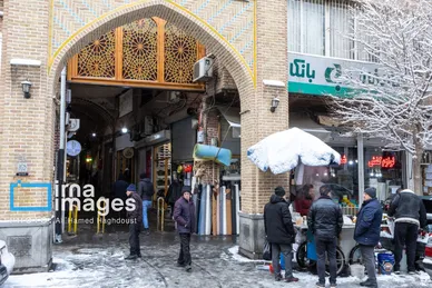 گزارش تصویری | برف در تبریز