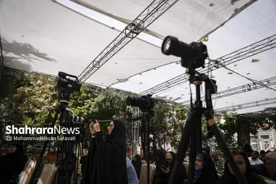 گزارش تصویری | نشست خبری استاندار خراسان رضوی در بیمارستان امام رضا (ع)