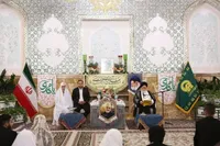 برگزاری مراسم عقد ۵۵ زوج متقاضی ازدواج آسان در حرم رضوی | آیت‌الله علم‌الهدی: باهم بسازید تا به کمال برسید