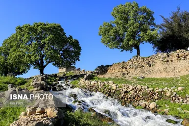 نوروزگردی | آبشار «آبریز» کهگیلویه