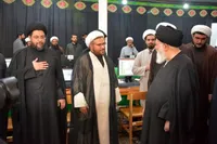 بازدید آیت‌الله علم‌الهدی از قرارگاه جهادی هم‌‌محله امام رضا(ع) | فرهنگ میزبانی مشهدی‌ها در پویش‌های مردمی متجلی است