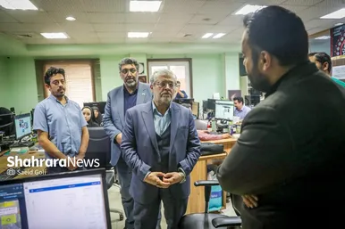 گزارش تصویری | حضور شهردار مشهد در موسسه فرهنگی شهرآرا به مناسبت روز خبرنگار