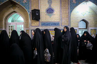 آخرین ساعات رای گیری انتخابات در مشهد مقدس