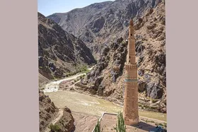 عکس&zwnj;هایی جدید از آخرین وضعیت منار جام در غور