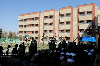 گزارش تصویری | افتتاح خوابگاه دانشجویی ۴۰۰ نفری سرای نجمه خاتون (س) در دانشگاه علوم پزشکی مشهد